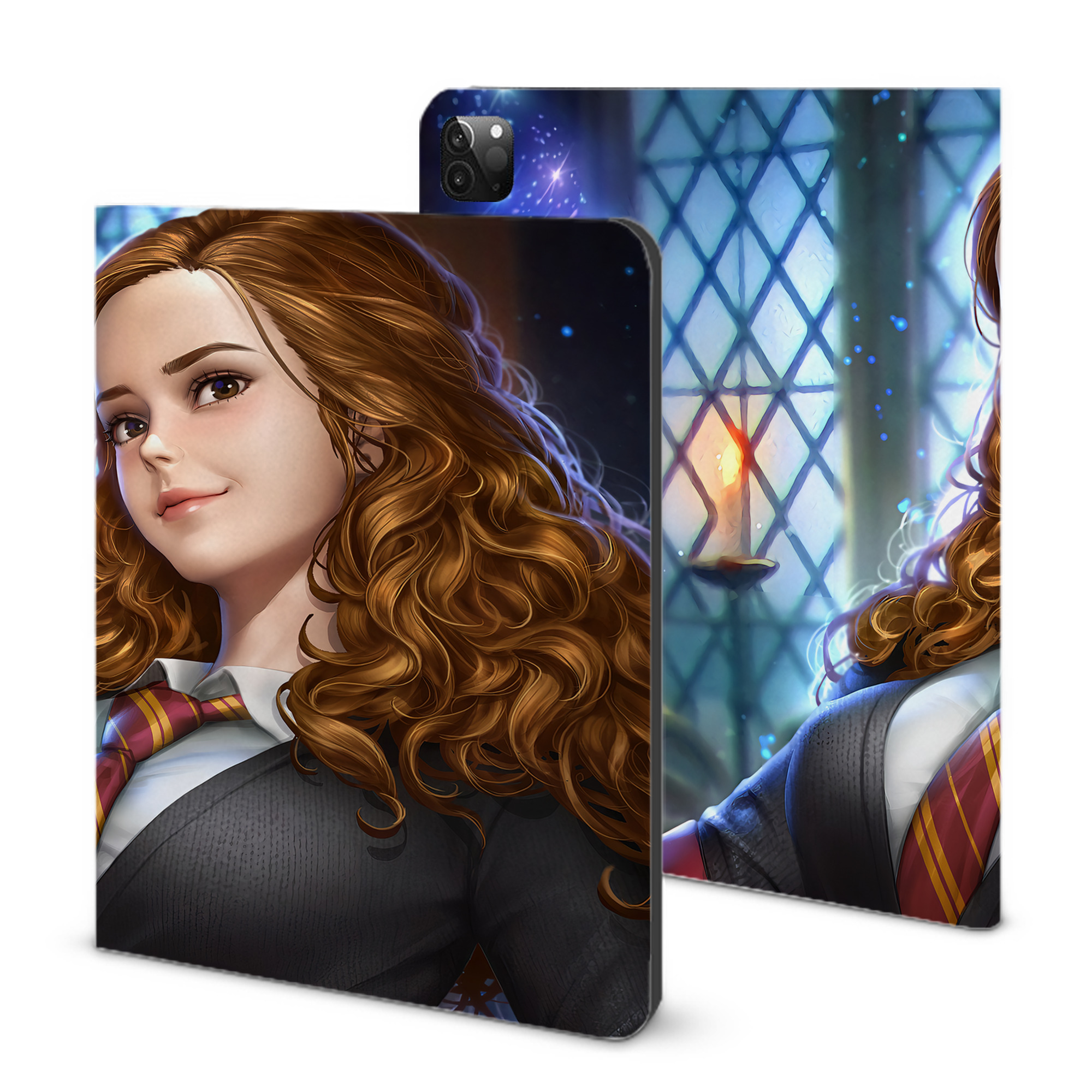 （画像用） Harry Potter ハリー・ポッターシリーズ IPadケース ペンホルダー付き ブックスタイルデザイン